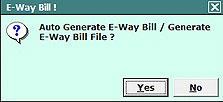 Auto Generate E-Way Bill 
